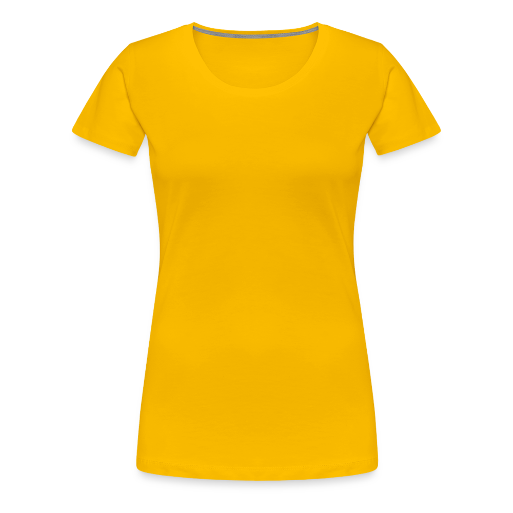 Women’s Premium T-Shirt - sun yellow