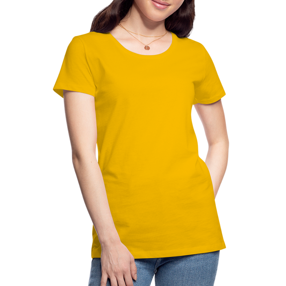 Women’s Premium T-Shirt - sun yellow