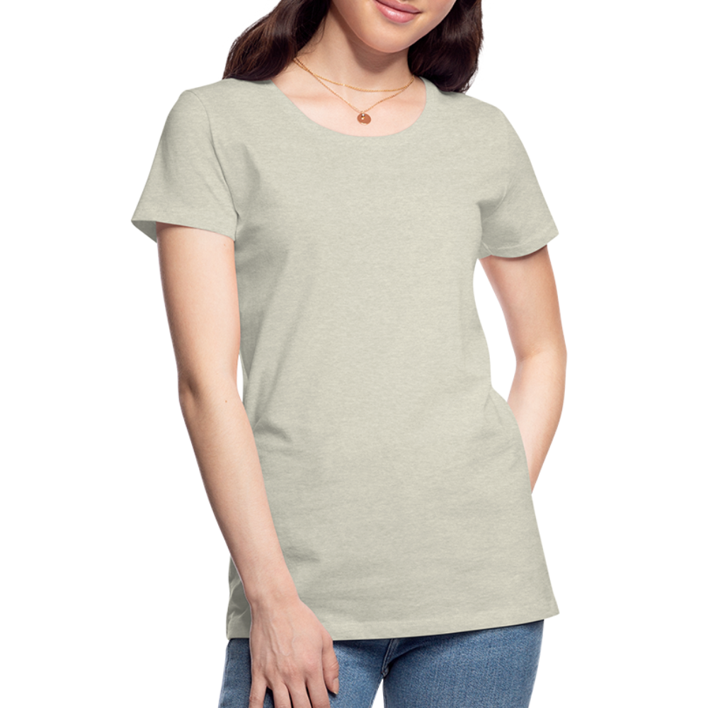 Women’s Premium T-Shirt - heather oatmeal