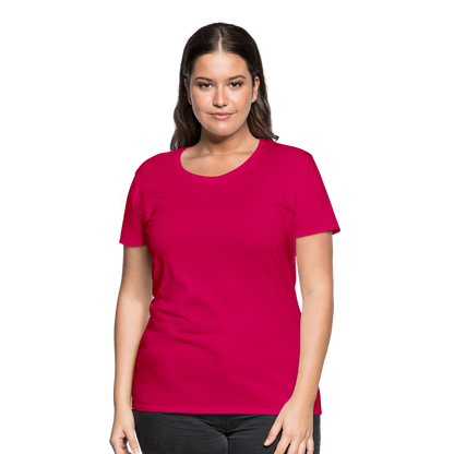 Women’s Premium T-Shirt - dark pink