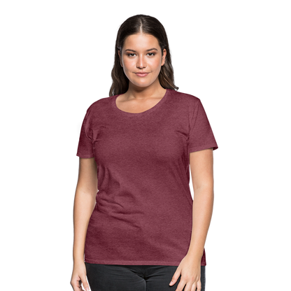 Women’s Premium T-Shirt - heather burgundy