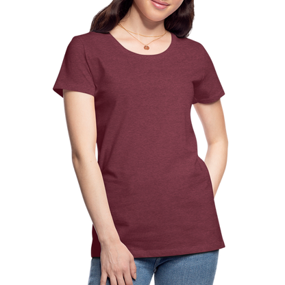 Women’s Premium T-Shirt - heather burgundy