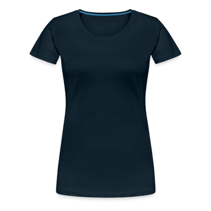 Women’s Premium T-Shirt - deep navy