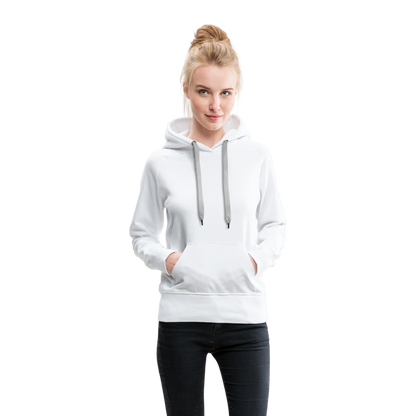 Women’s Premium Hoodie - white