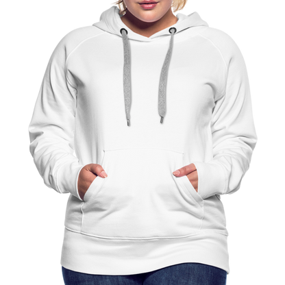 Women’s Premium Hoodie - white