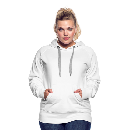 Women’s Premium Hoodie - white