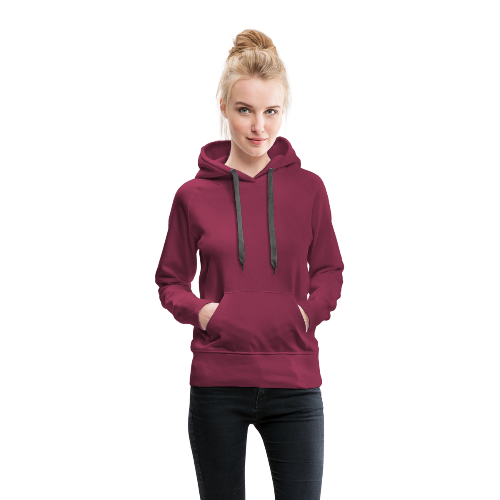 Women’s Premium Hoodie - burgundy