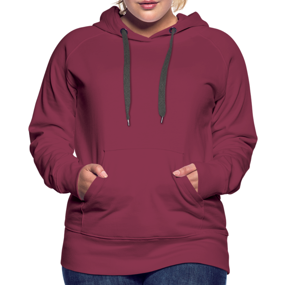 Women’s Premium Hoodie - burgundy