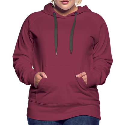 Women’s Premium Hoodie - burgundy