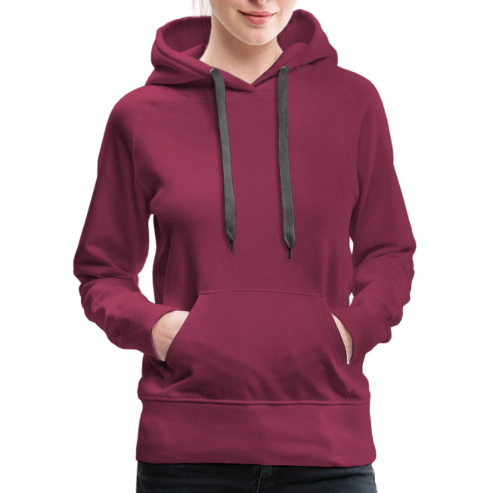 Women’s Premium Hoodie - burgundy