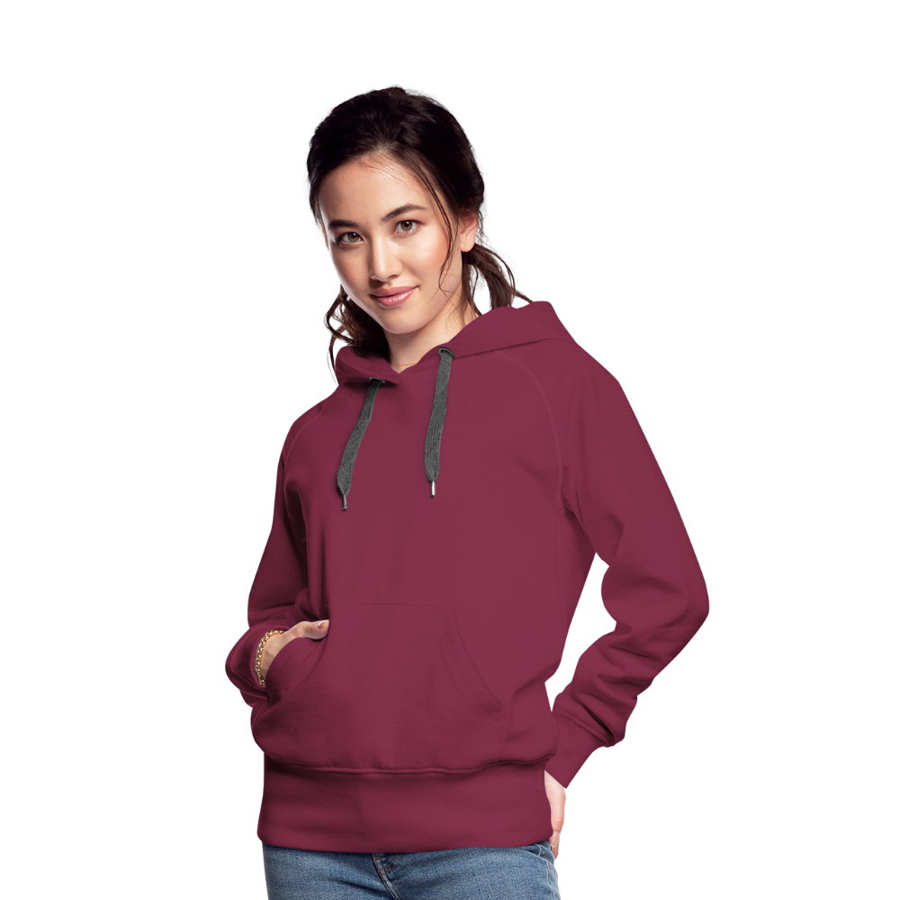 Women’s Premium Hoodie - burgundy