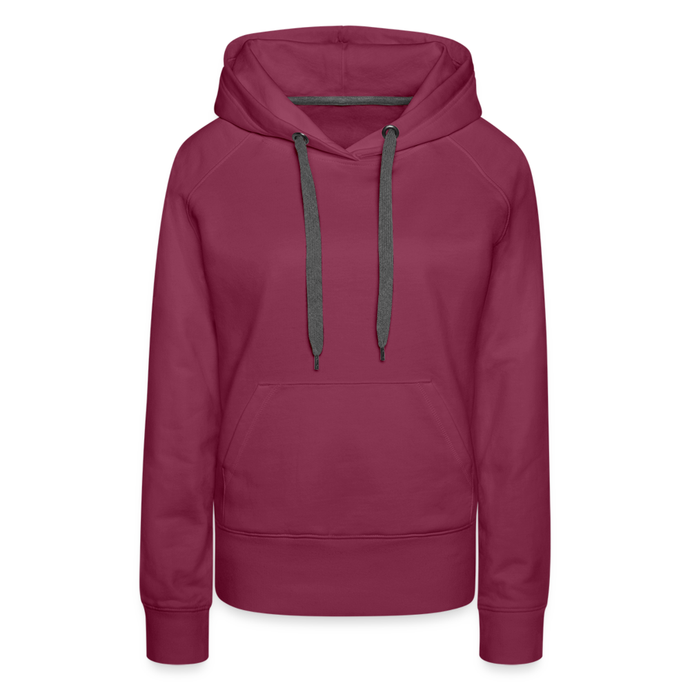 Women’s Premium Hoodie - burgundy