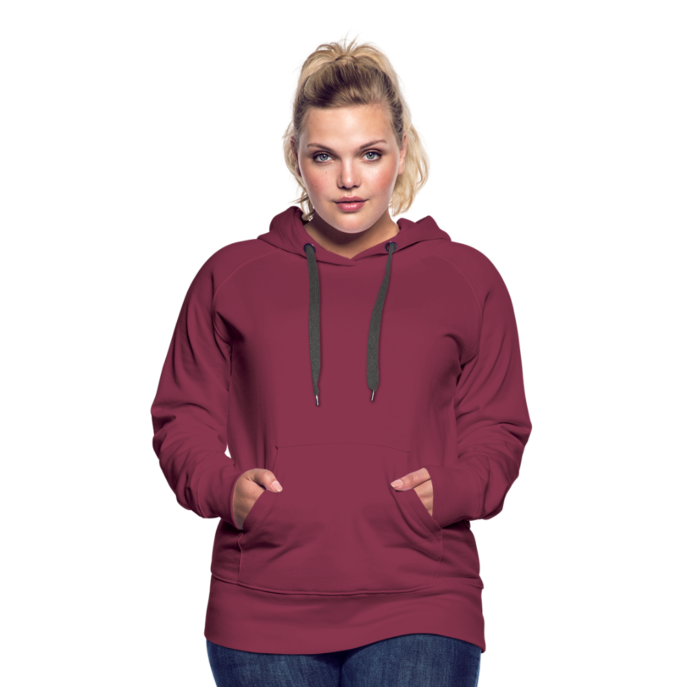 Women’s Premium Hoodie - burgundy