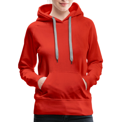 Women’s Premium Hoodie - red