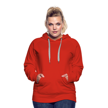 Women’s Premium Hoodie - red