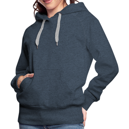 Women’s Premium Hoodie - heather denim