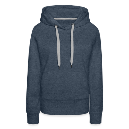 Women’s Premium Hoodie - heather denim