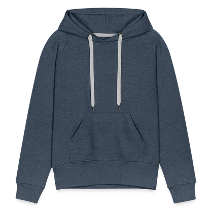 Women’s Premium Hoodie - heather denim