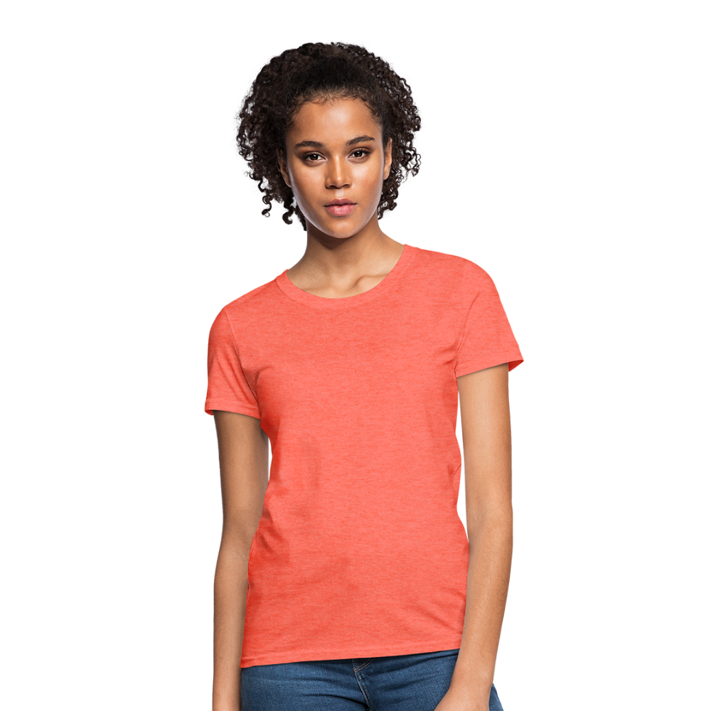 Women's T-Shirt - heather coral