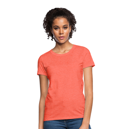 Women's T-Shirt - heather coral