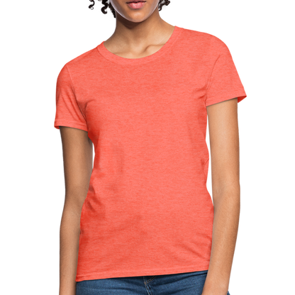 Women's T-Shirt - heather coral