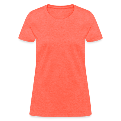 Women's T-Shirt - heather coral