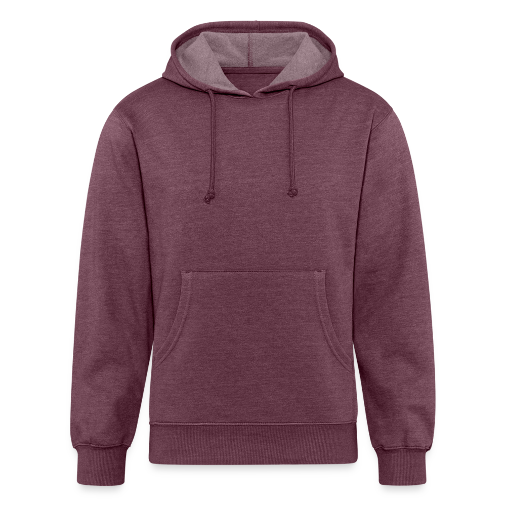 Unisex Organic Hoodie - heather burgundy