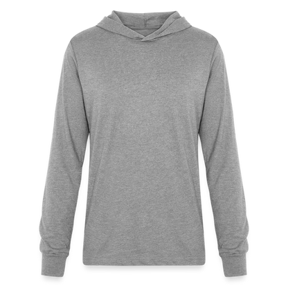 Unisex Long Sleeve Hoodie Shirt - heather grey