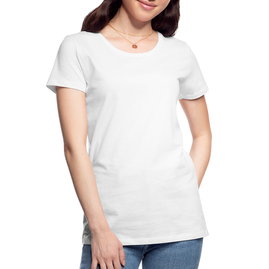 Women’s Premium Organic T-Shirt - white