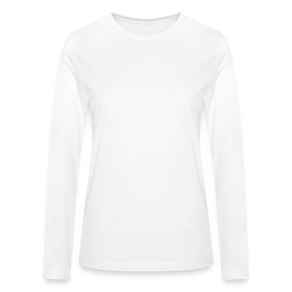 Bella + Canvas Women's Long Sleeve T-Shirt - white