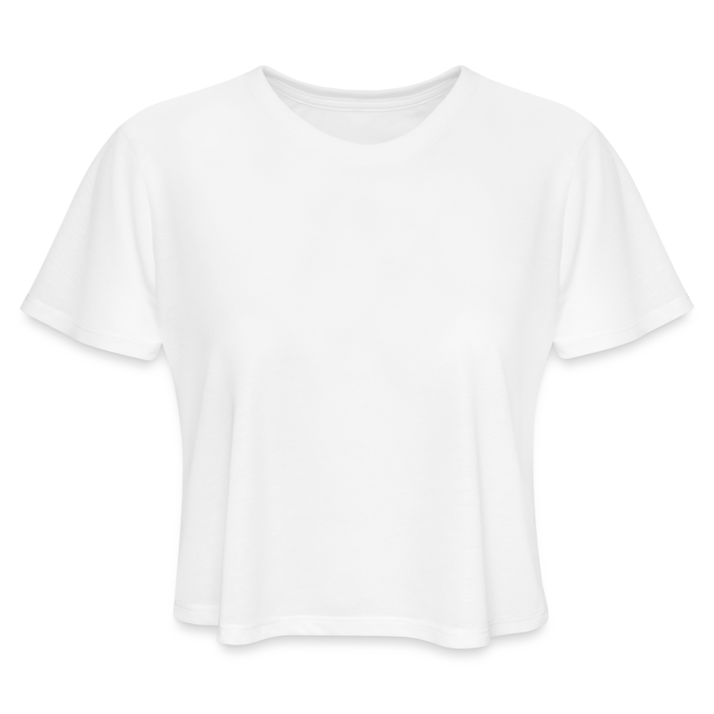 Women's Cropped T-Shirt - white