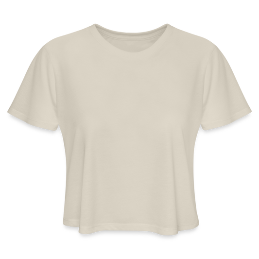 Women's Cropped T-Shirt - dust