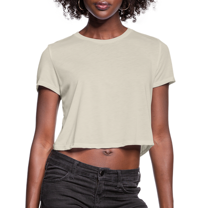 Women's Cropped T-Shirt - dust