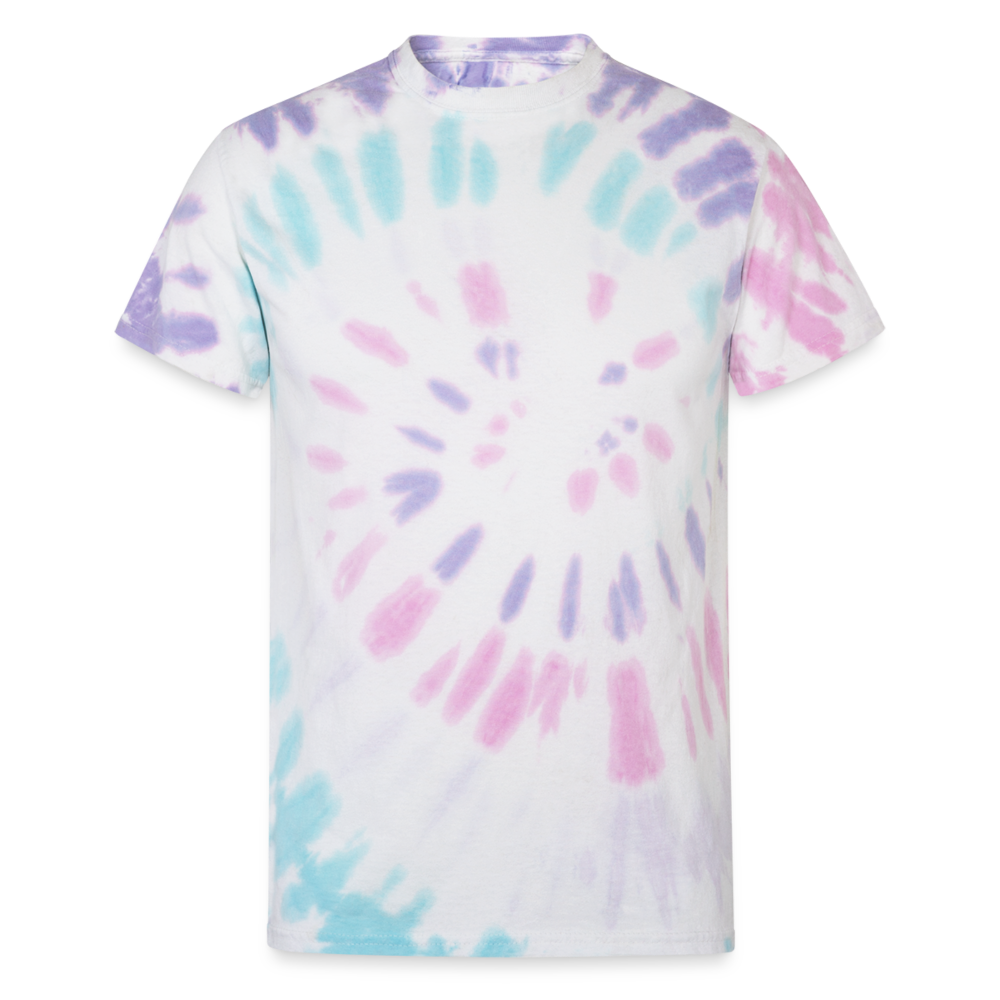 Unisex Tie Dye T-Shirt - Pastel Spiral