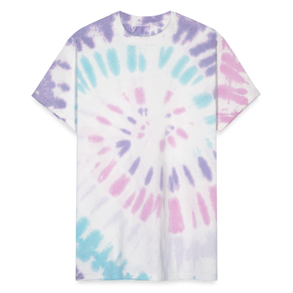 Unisex Tie Dye T-Shirt - Pastel Spiral