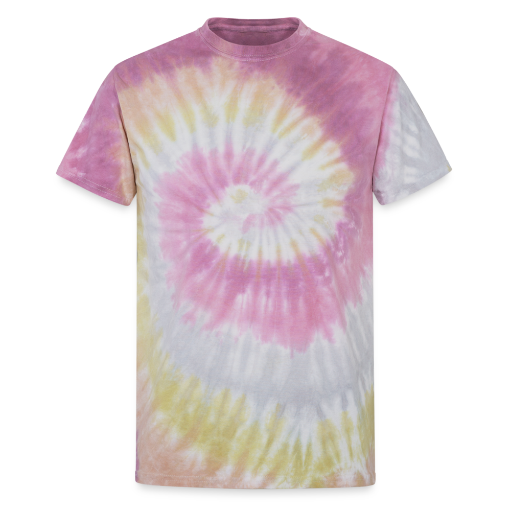 Unisex Tie Dye T-Shirt - Desert Rose