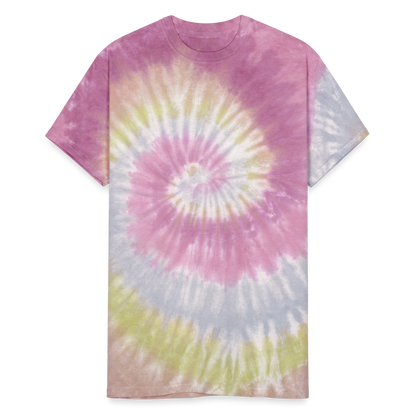 Unisex Tie Dye T-Shirt - Desert Rose