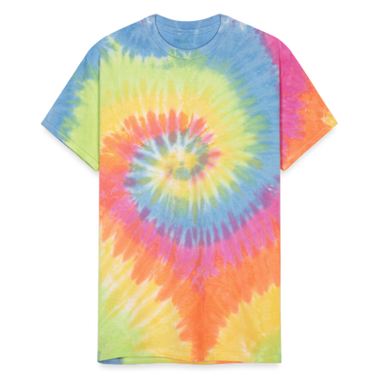 Unisex Tie Dye T-Shirt - rainbow