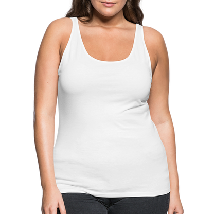 Women’s Premium Tank Top - white