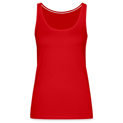 Women’s Premium Tank Top - red