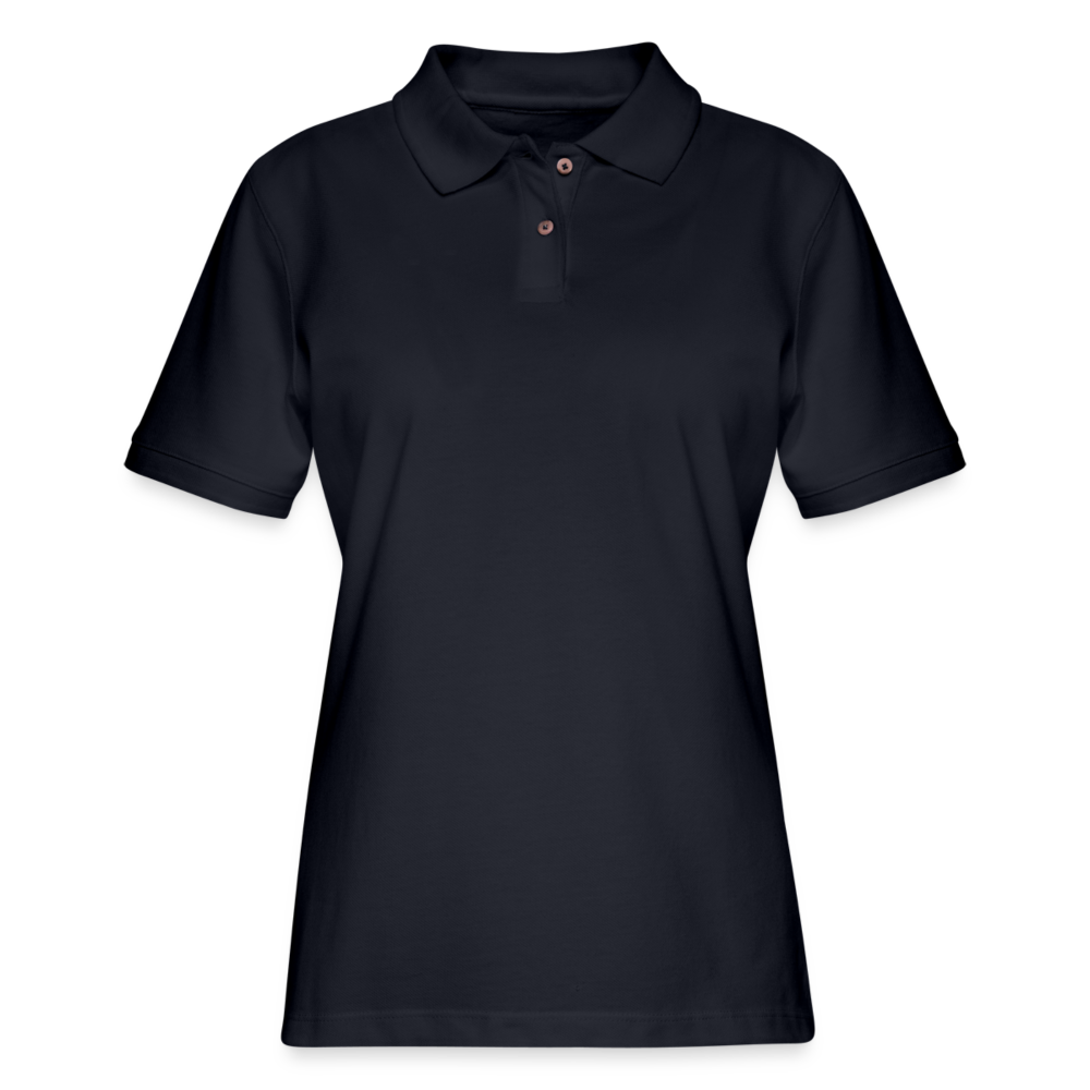 Women's Pique Polo Shirt - midnight navy