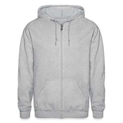 Gildan Heavy Blend Adult Zip Hoodie - heather gray