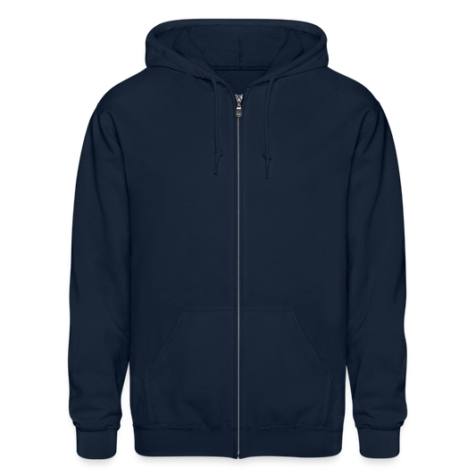 Gildan Heavy Blend Adult Zip Hoodie - navy