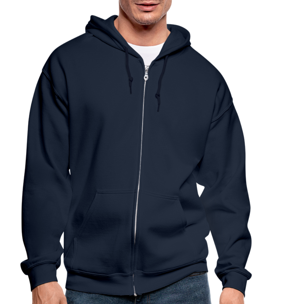 Gildan Heavy Blend Adult Zip Hoodie - navy