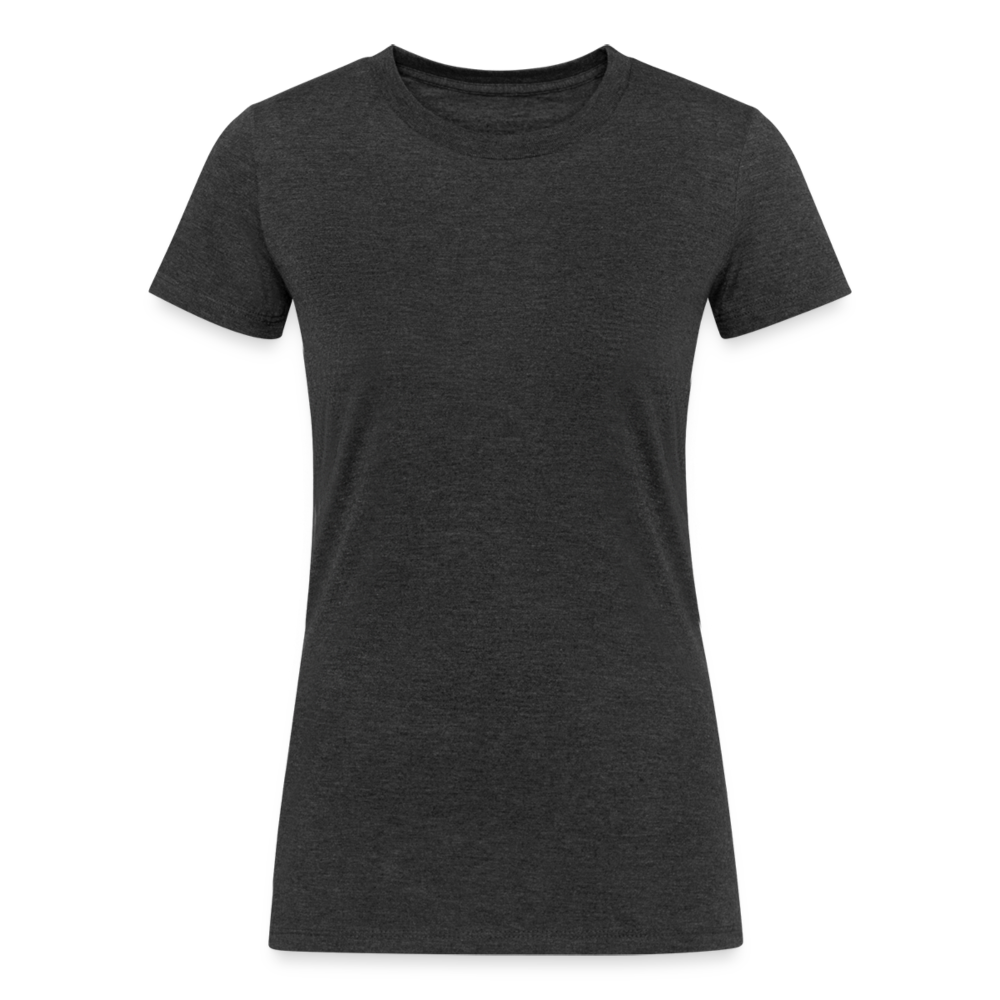 Women's Tri-Blend Organic T-Shirt - heather black