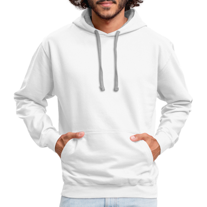 Contrast Hoodie - white/gray