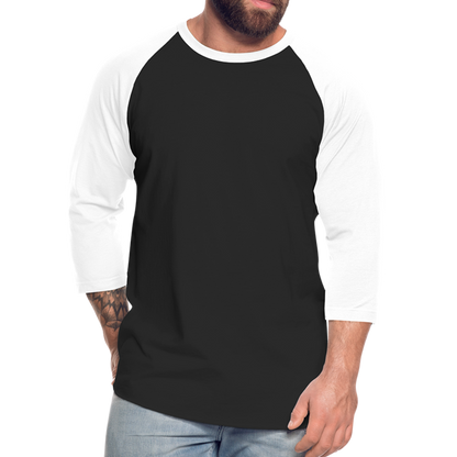 Baseball T-Shirt - black/white