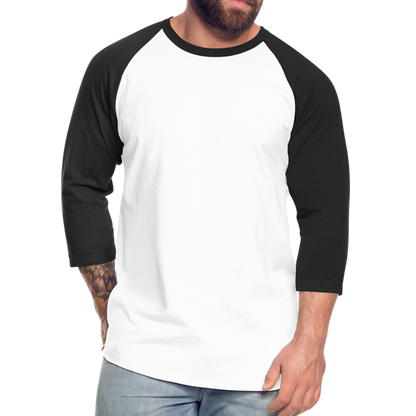 Baseball T-Shirt - white/black