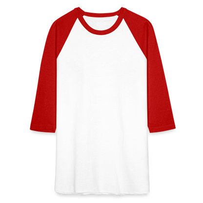 Baseball T-Shirt - white/red