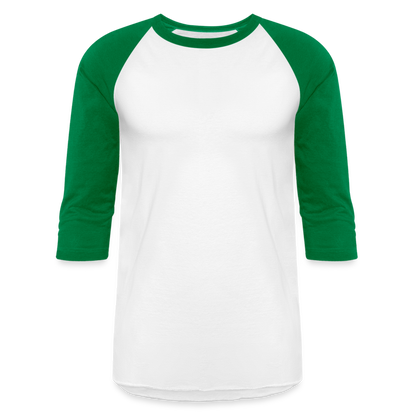 Baseball T-Shirt - white/kelly green